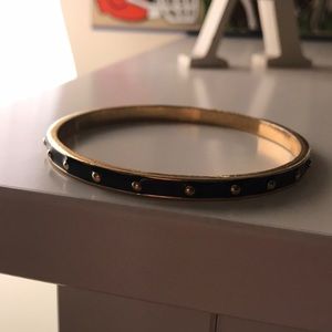Kate spade thin black bangle